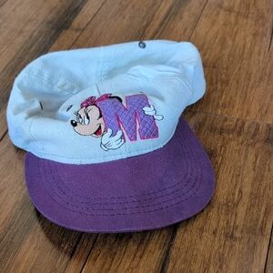 Disney Minnie Mouse Cap with Purple Brim